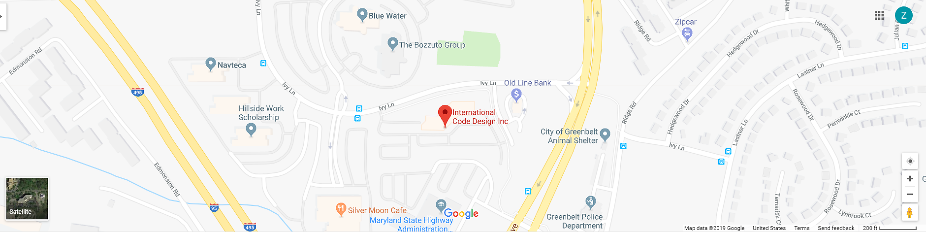 Click for Direction to International Code Design Inc.